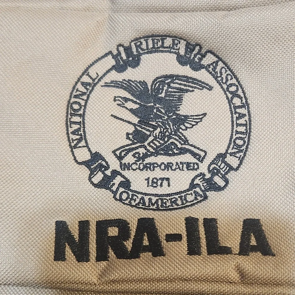 NRA-ILA Embroidered Logo Tan Tactical Backpack MOLLE Style Day Pack USA Eagle‎